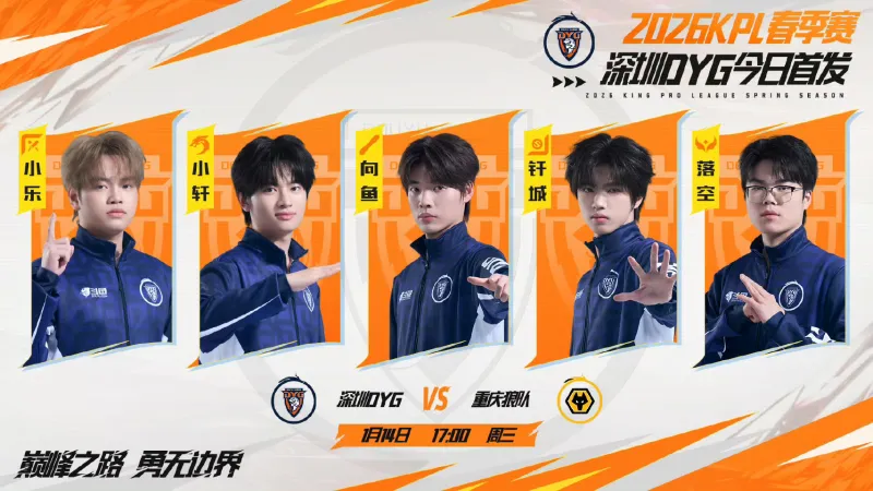 开云体育app入口-［预告］重庆狼队 vs 深圳DYG首发出炉：归期、小胖、信首发